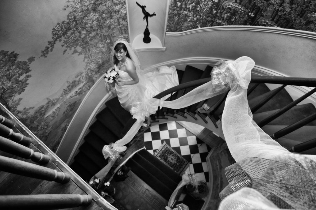 Fotografii artistice de nunta alb negru