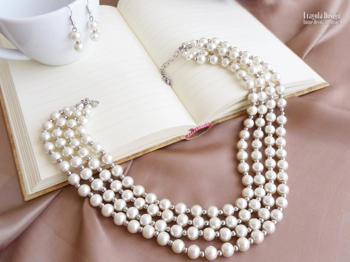 complexity Necklet Encourage Bijuteriile de mireasa confectionate din perle – Ghidul tau de nunta by  StudioBlitz